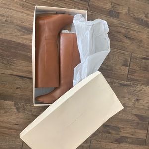 Brand new never even put on Loeffer Randall Matilde brown leather boots